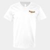 V-Neck Heavy Cotton 100% T-Shirt Thumbnail