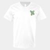 V-Neck Heavy Cotton 100% T-Shirt Thumbnail