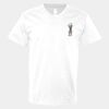 V-Neck Heavy Cotton 100% T-Shirt Thumbnail
