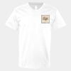 V-Neck Heavy Cotton 100% T-Shirt Thumbnail