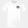 V-Neck Heavy Cotton 100% T-Shirt Thumbnail