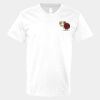 V-Neck Heavy Cotton 100% T-Shirt Thumbnail