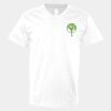 V-Neck Heavy Cotton 100% T-Shirt Thumbnail