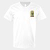 V-Neck Heavy Cotton 100% T-Shirt Thumbnail