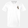V-Neck Heavy Cotton 100% T-Shirt Thumbnail