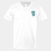 V-Neck Heavy Cotton 100% T-Shirt Thumbnail