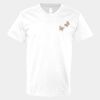 V-Neck Heavy Cotton 100% T-Shirt Thumbnail