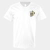 V-Neck Heavy Cotton 100% T-Shirt Thumbnail