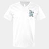 V-Neck Heavy Cotton 100% T-Shirt Thumbnail