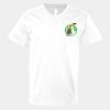 V-Neck Heavy Cotton 100% T-Shirt Thumbnail