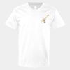 V-Neck Heavy Cotton 100% T-Shirt Thumbnail