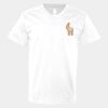 V-Neck Heavy Cotton 100% T-Shirt Thumbnail