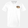 V-Neck Heavy Cotton 100% T-Shirt Thumbnail