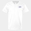 V-Neck Heavy Cotton 100% T-Shirt Thumbnail