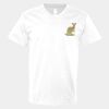 V-Neck Heavy Cotton 100% T-Shirt Thumbnail