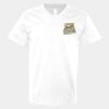 V-Neck Heavy Cotton 100% T-Shirt Thumbnail