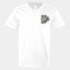 V-Neck Heavy Cotton 100% T-Shirt Thumbnail