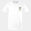 V-Neck Heavy Cotton 100% T-Shirt Thumbnail