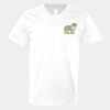 V-Neck Heavy Cotton 100% T-Shirt Thumbnail
