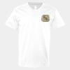 V-Neck Heavy Cotton 100% T-Shirt Thumbnail