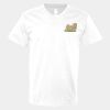 V-Neck Heavy Cotton 100% T-Shirt Thumbnail