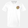 V-Neck Heavy Cotton 100% T-Shirt Thumbnail