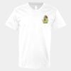 V-Neck Heavy Cotton 100% T-Shirt Thumbnail