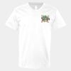 V-Neck Heavy Cotton 100% T-Shirt Thumbnail