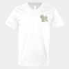 V-Neck Heavy Cotton 100% T-Shirt Thumbnail