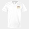 V-Neck Heavy Cotton 100% T-Shirt Thumbnail