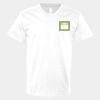 V-Neck Heavy Cotton 100% T-Shirt Thumbnail
