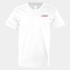 V-Neck Heavy Cotton 100% T-Shirt Thumbnail