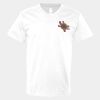V-Neck Heavy Cotton 100% T-Shirt Thumbnail