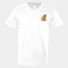 V-Neck Heavy Cotton 100% T-Shirt Thumbnail