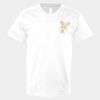 V-Neck Heavy Cotton 100% T-Shirt Thumbnail