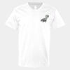 V-Neck Heavy Cotton 100% T-Shirt Thumbnail