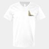 V-Neck Heavy Cotton 100% T-Shirt Thumbnail