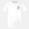 V-Neck Heavy Cotton 100% T-Shirt Thumbnail