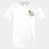 V-Neck Heavy Cotton 100% T-Shirt Thumbnail