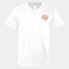 V-Neck Heavy Cotton 100% T-Shirt Thumbnail