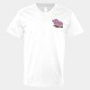 V-Neck Heavy Cotton 100% T-Shirt Thumbnail