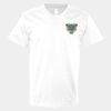 V-Neck Heavy Cotton 100% T-Shirt Thumbnail