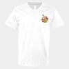 V-Neck Heavy Cotton 100% T-Shirt Thumbnail