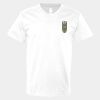 V-Neck Heavy Cotton 100% T-Shirt Thumbnail