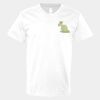 V-Neck Heavy Cotton 100% T-Shirt Thumbnail
