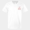 V-Neck Heavy Cotton 100% T-Shirt Thumbnail