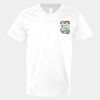 V-Neck Heavy Cotton 100% T-Shirt Thumbnail