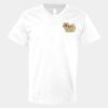 V-Neck Heavy Cotton 100% T-Shirt Thumbnail