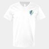 V-Neck Heavy Cotton 100% T-Shirt Thumbnail