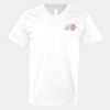 V-Neck Heavy Cotton 100% T-Shirt Thumbnail
